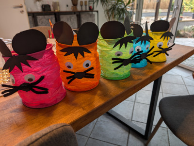 Bastelnachmittag - Laterne für St. Martin basteln